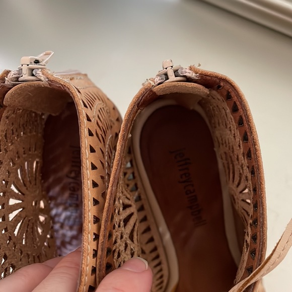 Jeffrey Campbell Wedge Sandals - Picture 8 of 9